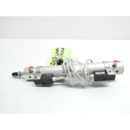 Smc 20MM 145PSI 450MM DOUBLE ACTING PNEUMATIC CYLINDER NCDGBA20-0450-B54SAPC-XC6